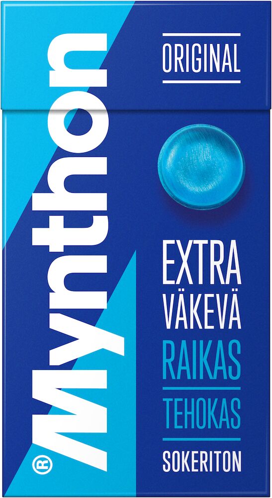 Mynthon Original Extra Väkevä sokeriton 35g