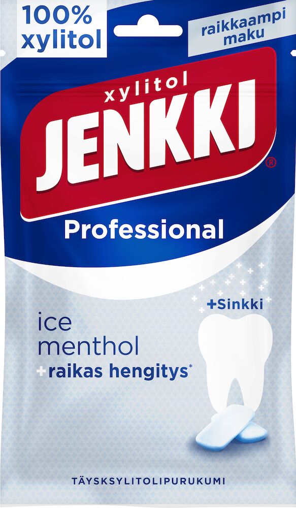 Jenkki Professional Ice Menthol +Sinkki 90g