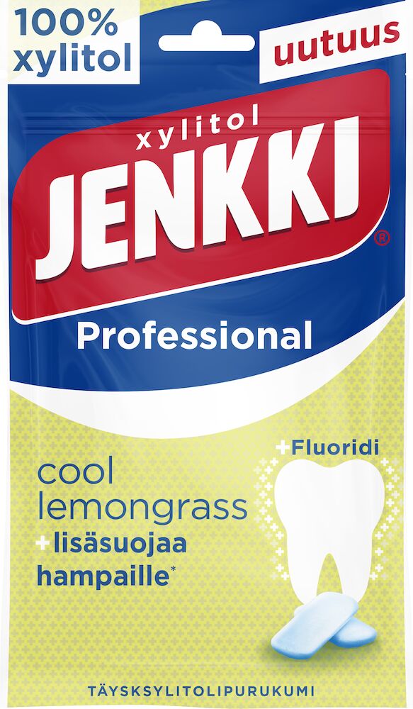 Jenkki Professional Cool Lemongrass +Fluoridi 90g