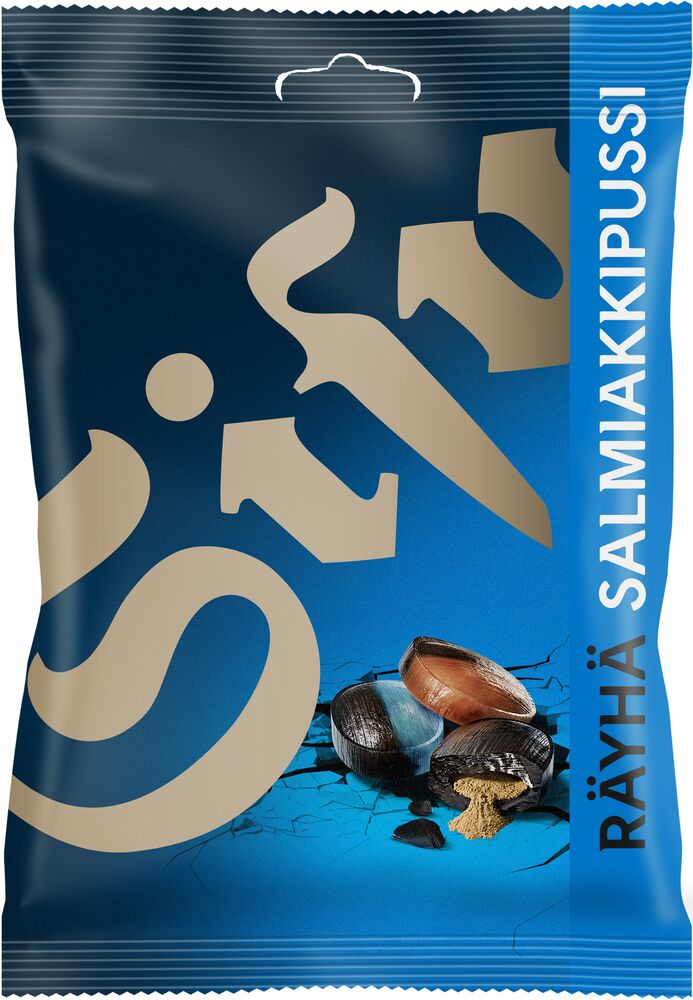 Sisu Räyhä Salmiakkipussi 160g