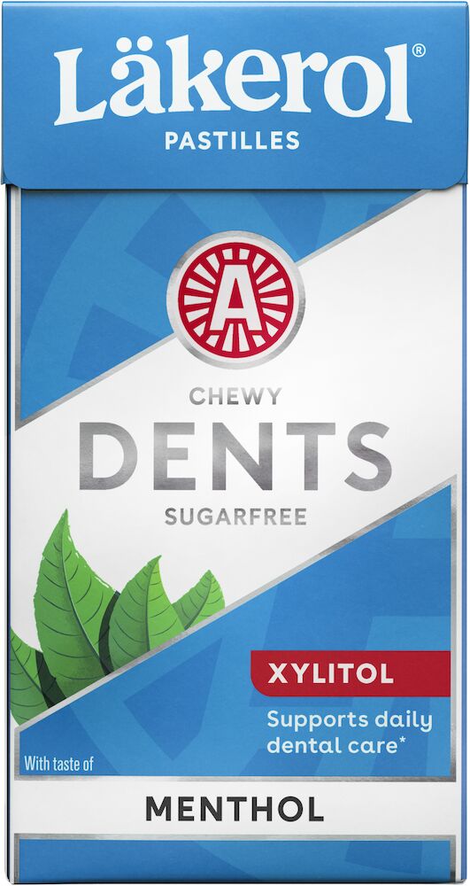 Läkerol Dents Menthol 36g